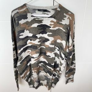 camouflage printed sweater by Millau